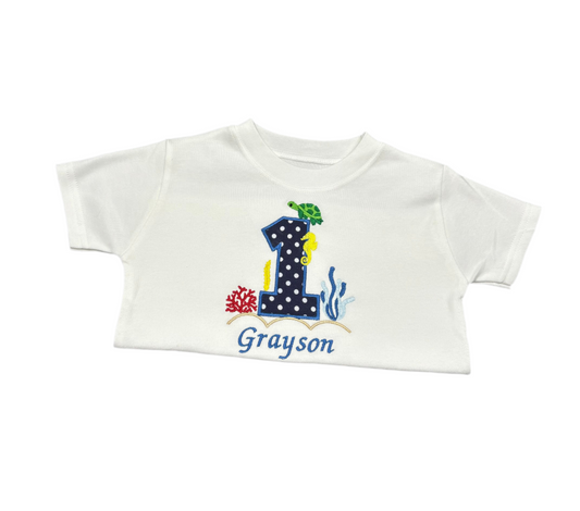 Sealife birthday T-shirt