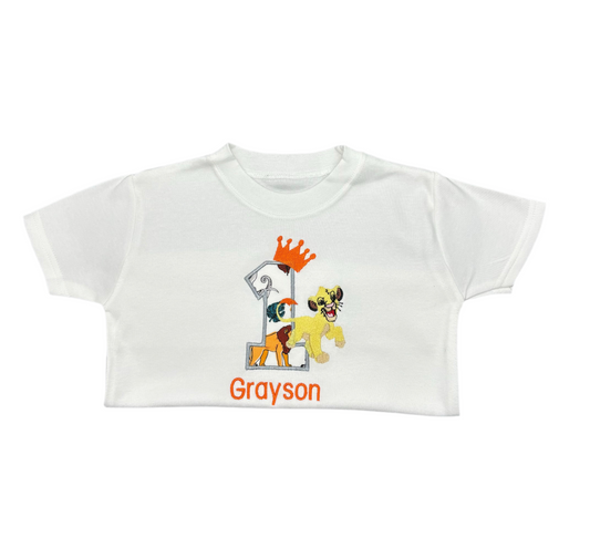 Lion birthday T-shirt