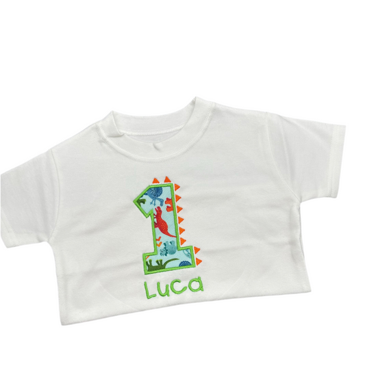 Dino birthday T-shirt