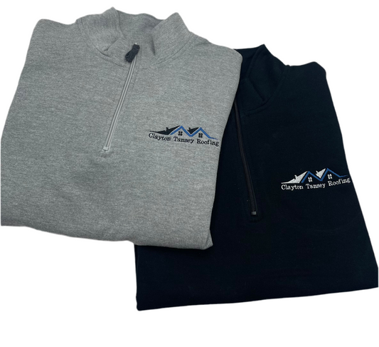 Workwear Personalised 1/4 Zip Sweatshirt