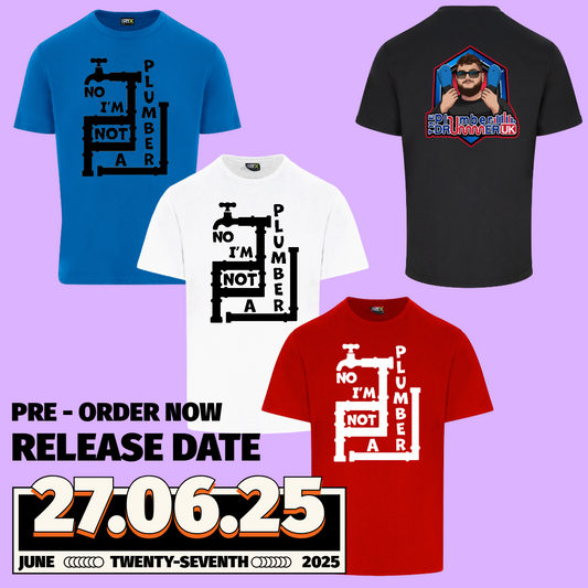 Plumber drummer T-shirt