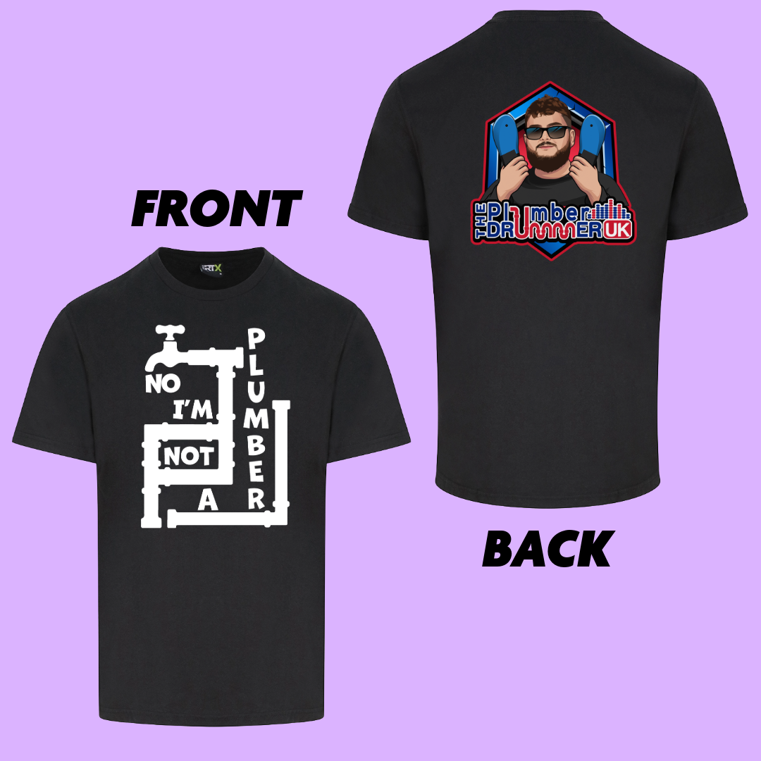 Plumber drummer T-shirt