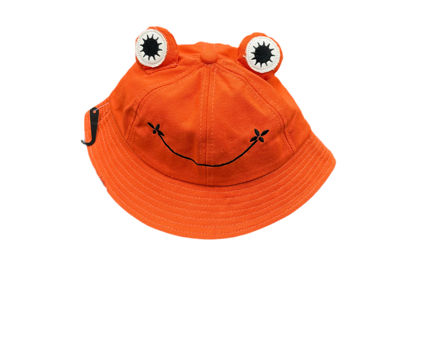 Orange frog children’s bucket hat