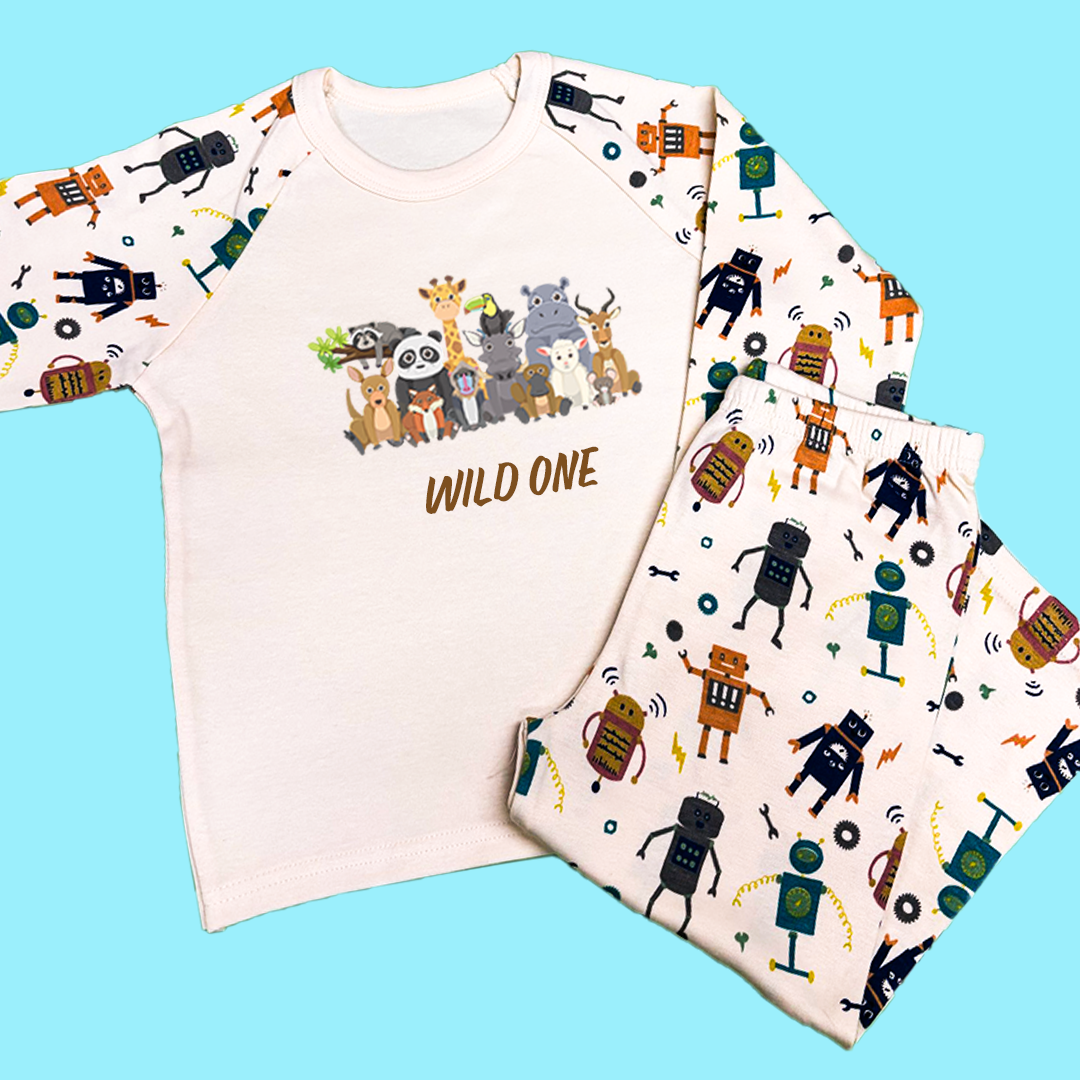 Wild one Robot Pjs