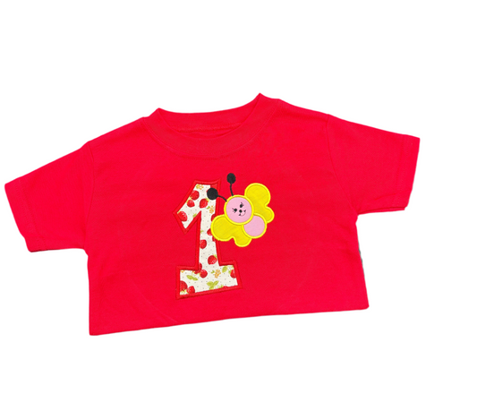 Strawberry birthday T-shirt