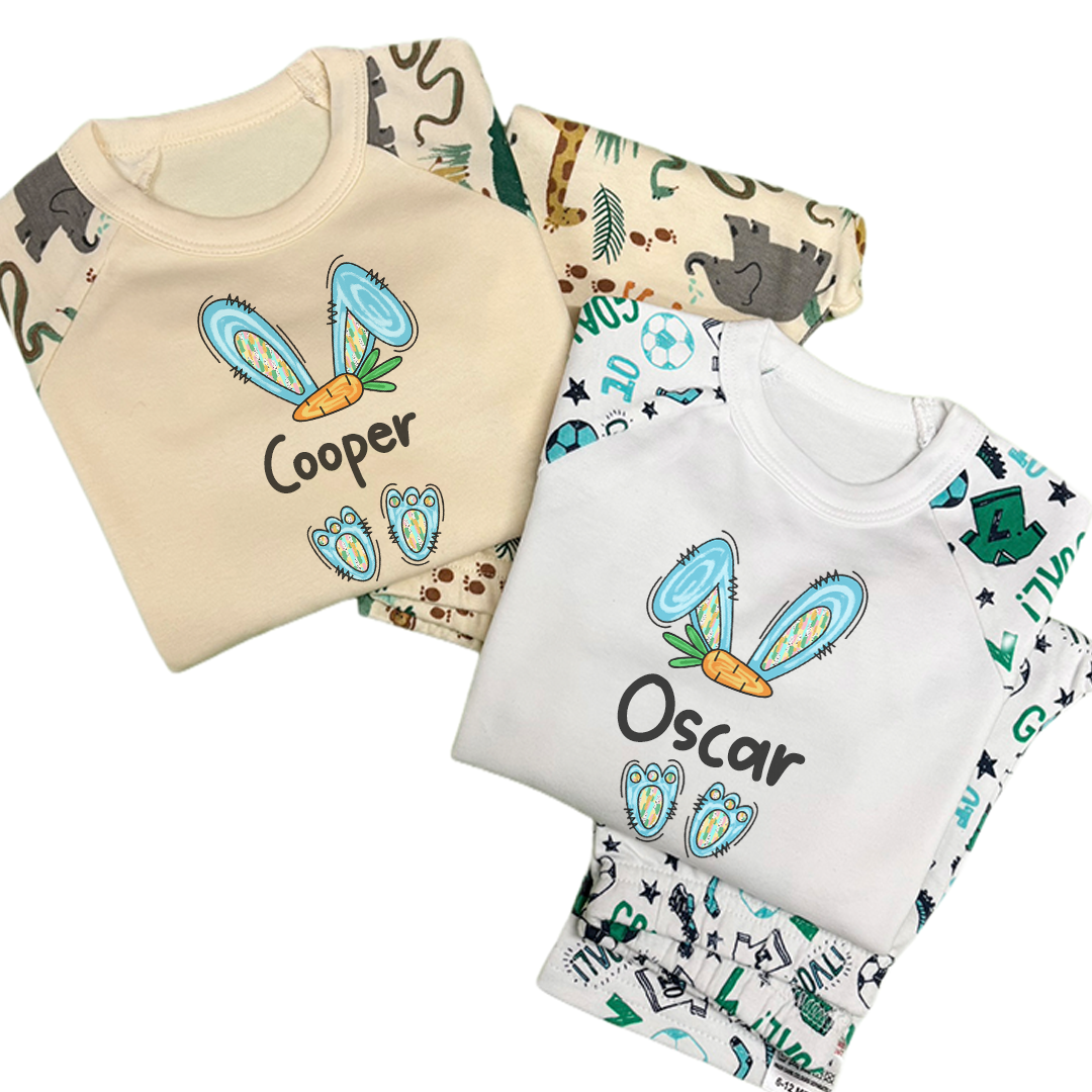 Easter Bunny Football Pjs