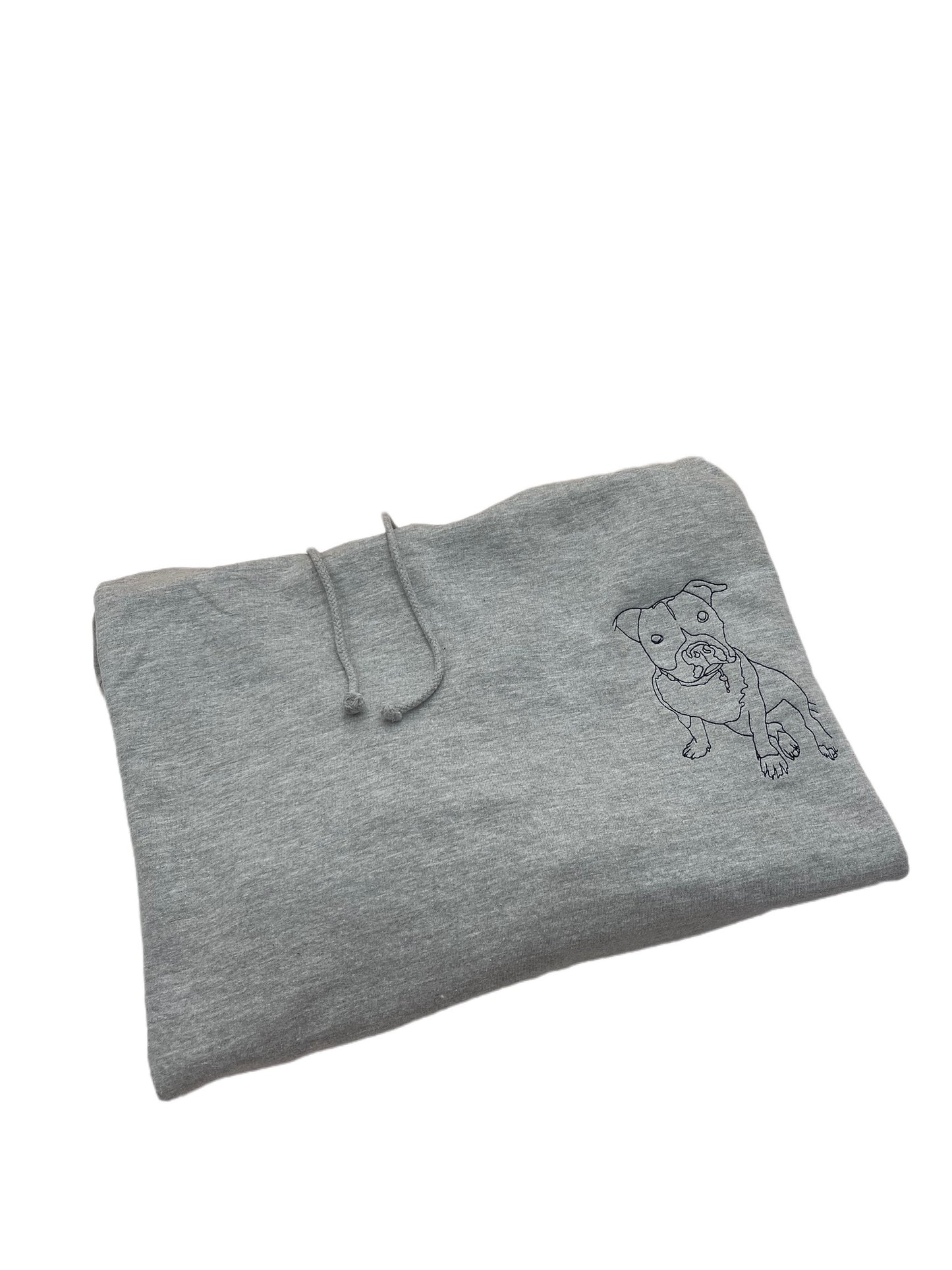 Adult Custom Photo Left Chest Pull on Hoodie