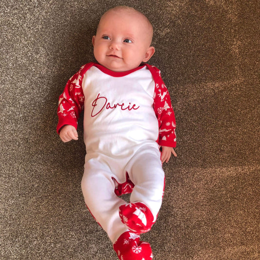 Tiffany Red Reindeer Rompersuit