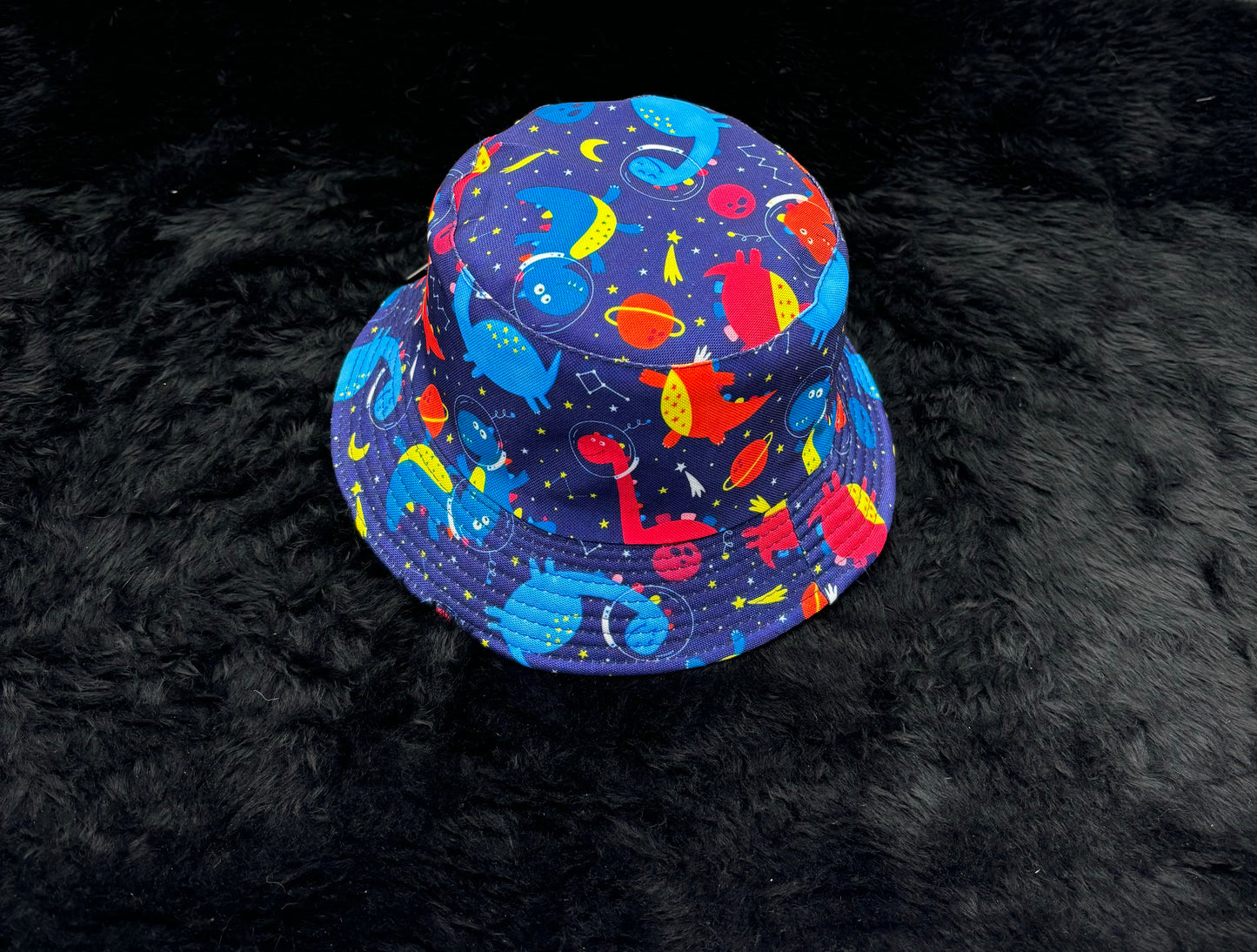 Space dino children’s bucket hat