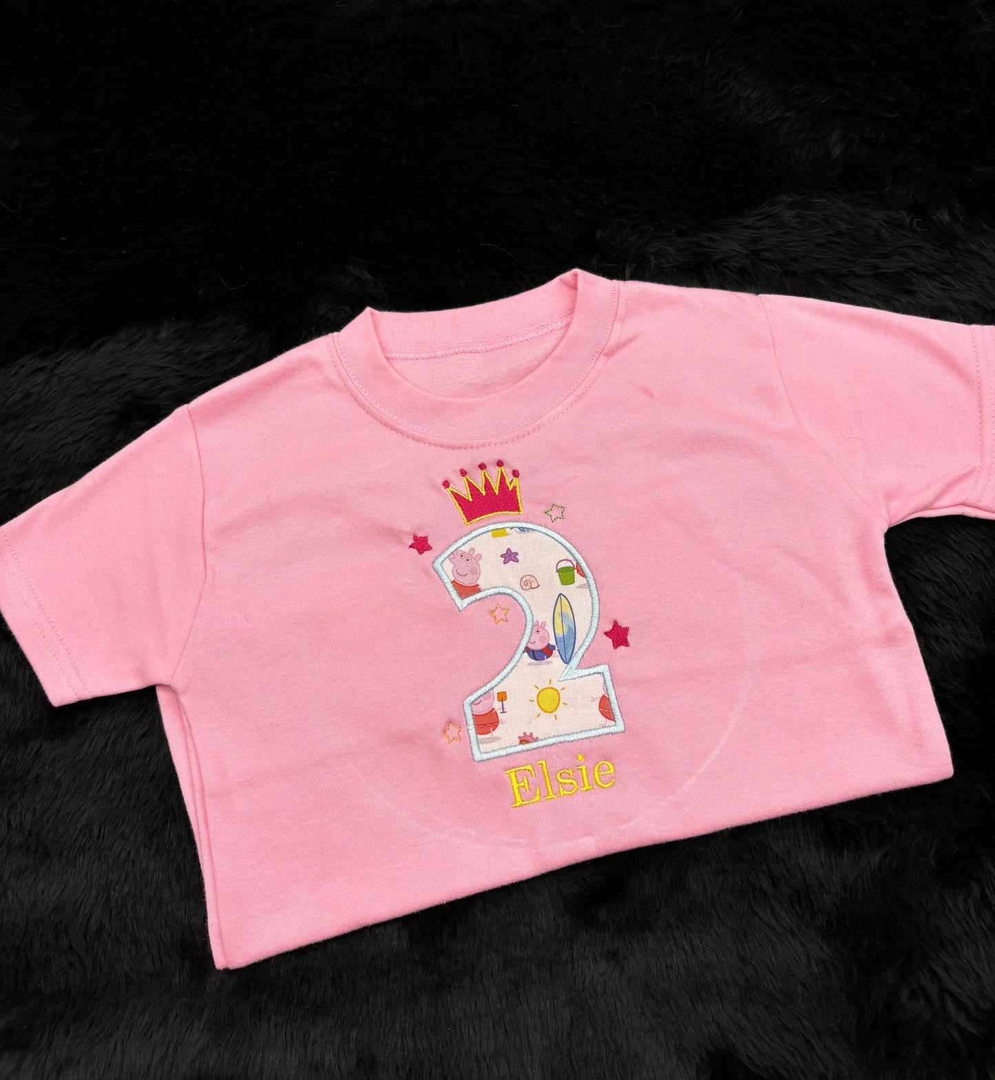 Pig birthday t-shirt